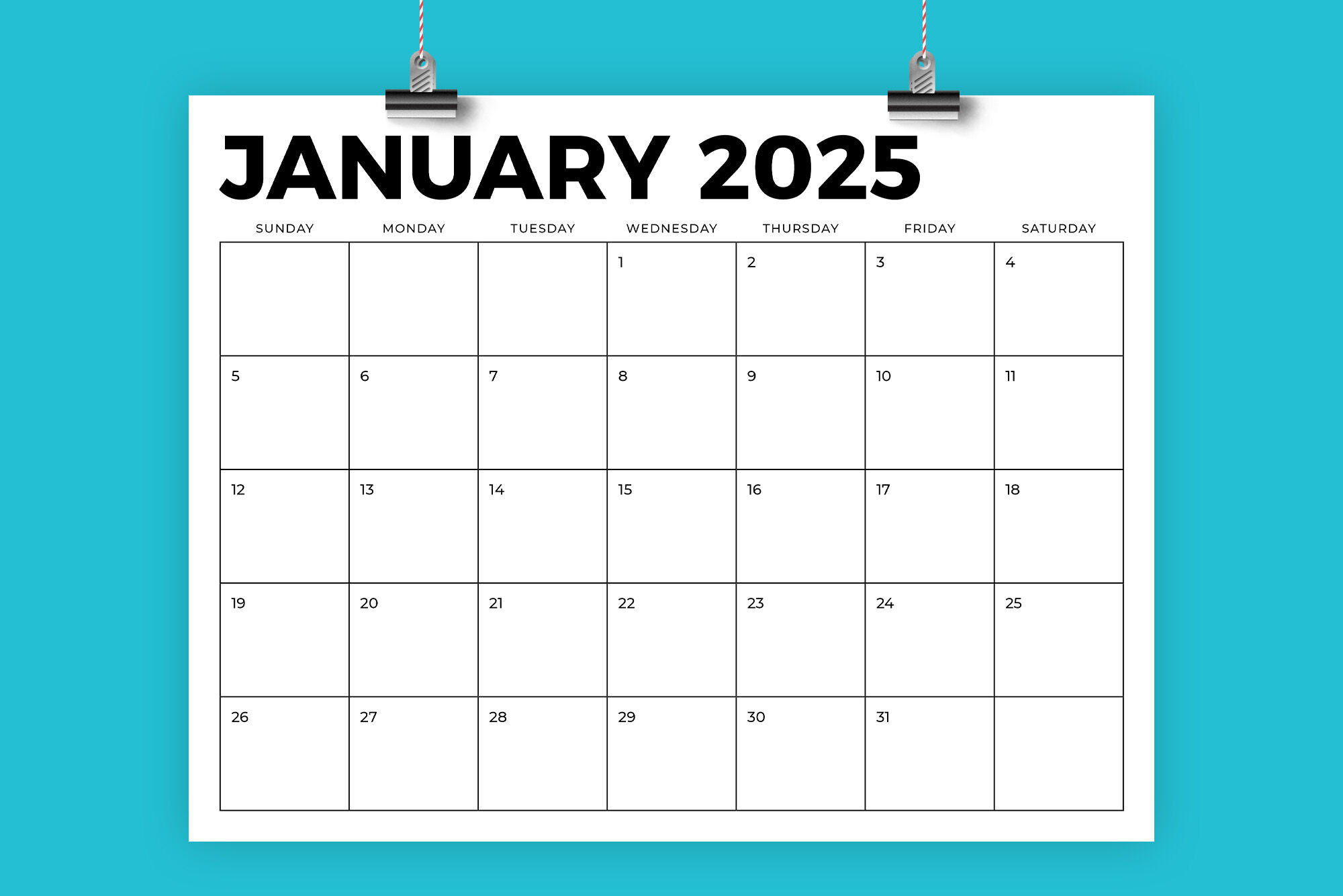 2025 8.5 X 11 Inch Calendar Templaterunning With Foxes intended for 8 X 11 Printable Calendar 2025