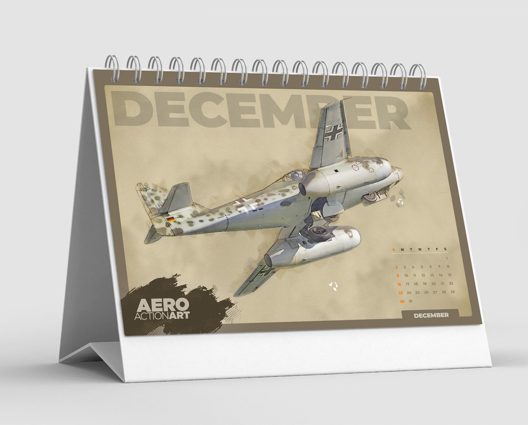 2025 Aviation Flip Desk Calendar Mixed Art Style Illustrations Of regarding Northrop Grumman Holiday Calendar 2025 Printable