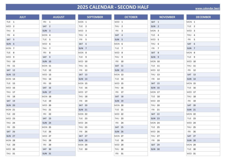 Printable Calendar 2025 2 Months Per Page