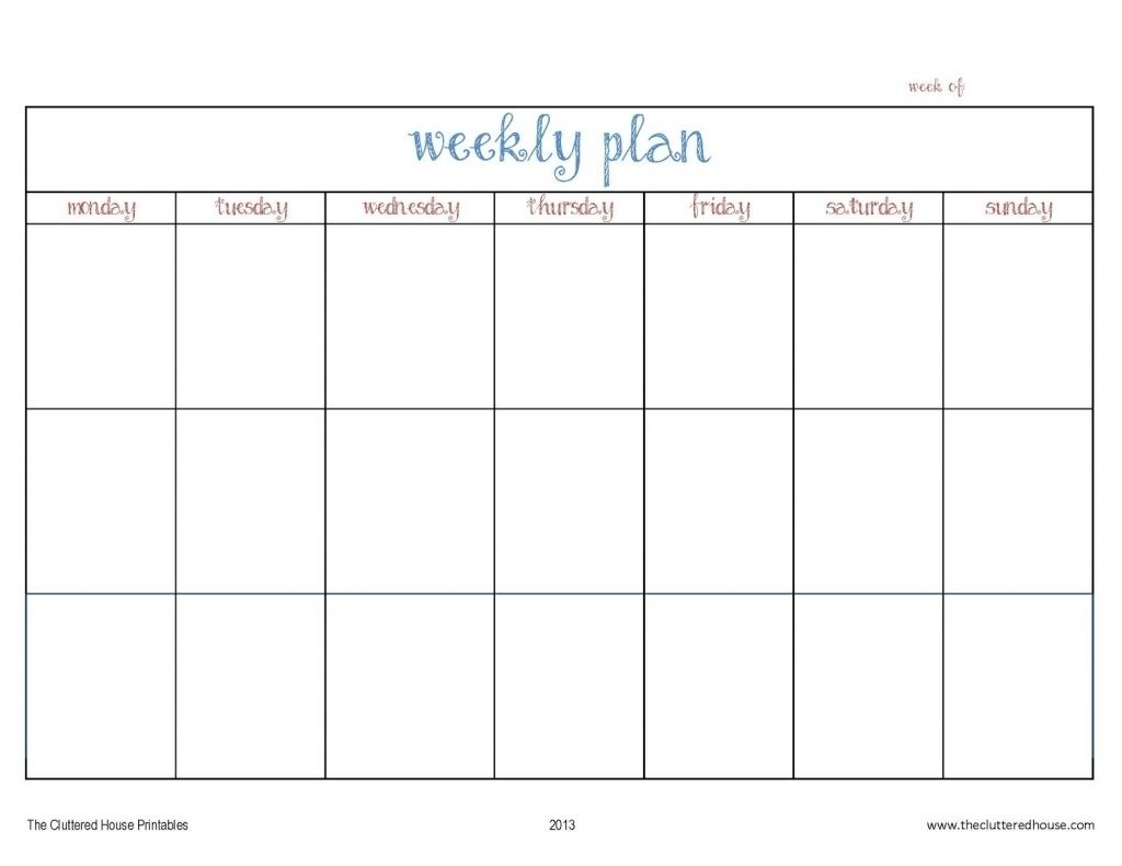 4 Week Calendar Template – Printable Blank Calendar Template throughout 4 Week Printable Calendar