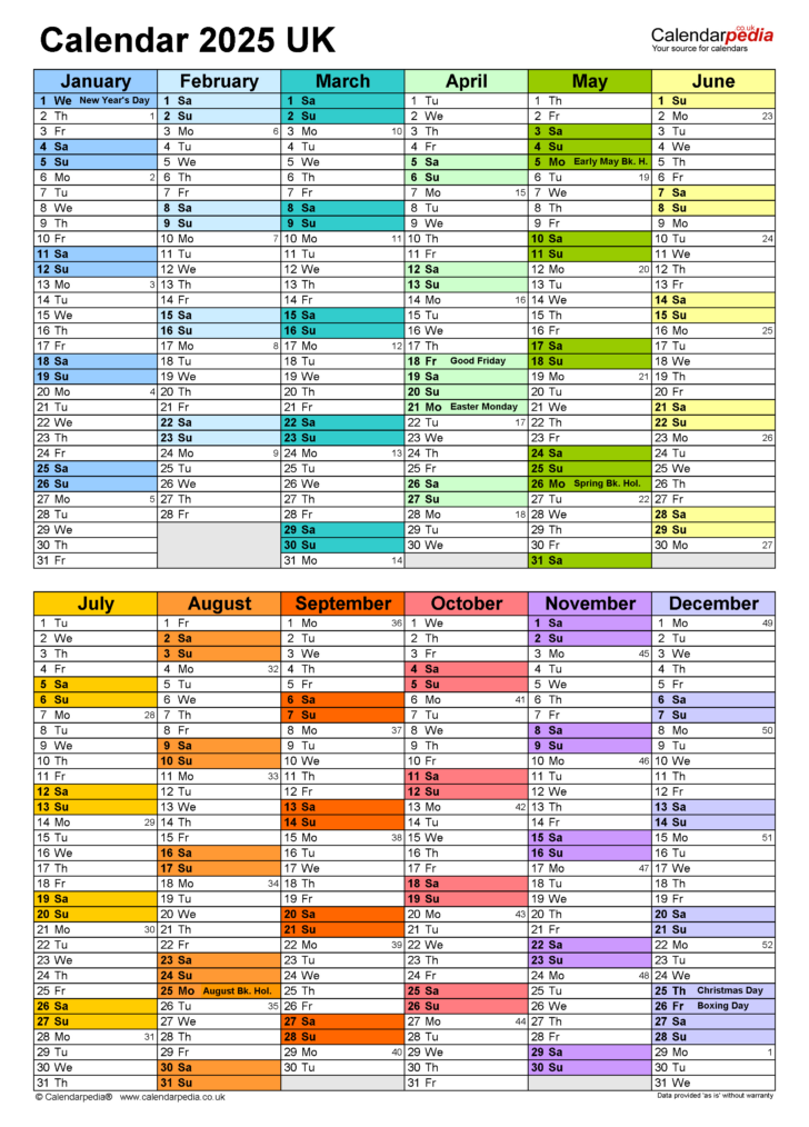 Printable Editable Calendar 2025