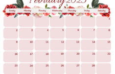 February 2025 Calendar (52 Free Pdf Printables) for February 2025 Calendar With Holidays Printable