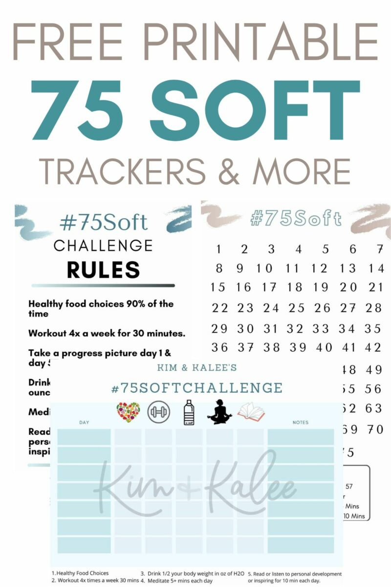 Free 75 Soft Printable Calendar, Worksheet &amp;amp; Template – 75 Soft pertaining to 75 Day Calendar Printable