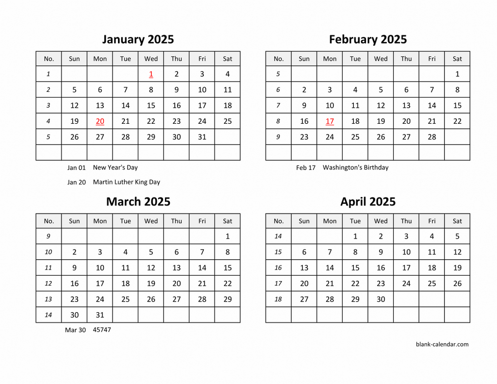 Free Download 2025 Excel Calendar Four Month In Landscape Format within Four Month Printable Calendar 2025