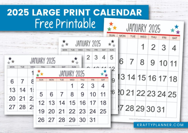 Calendar 2025 16 Printable