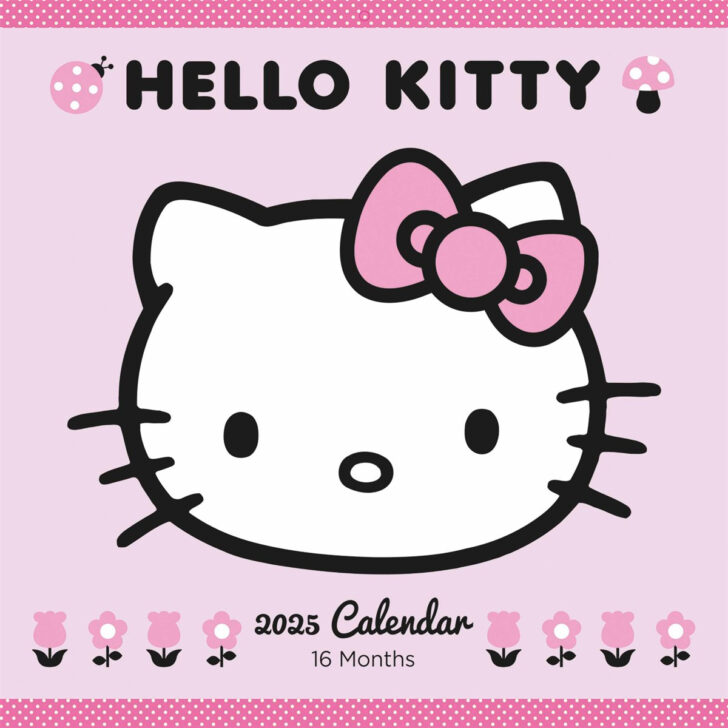 Sanrio Calendar 2025 Printable