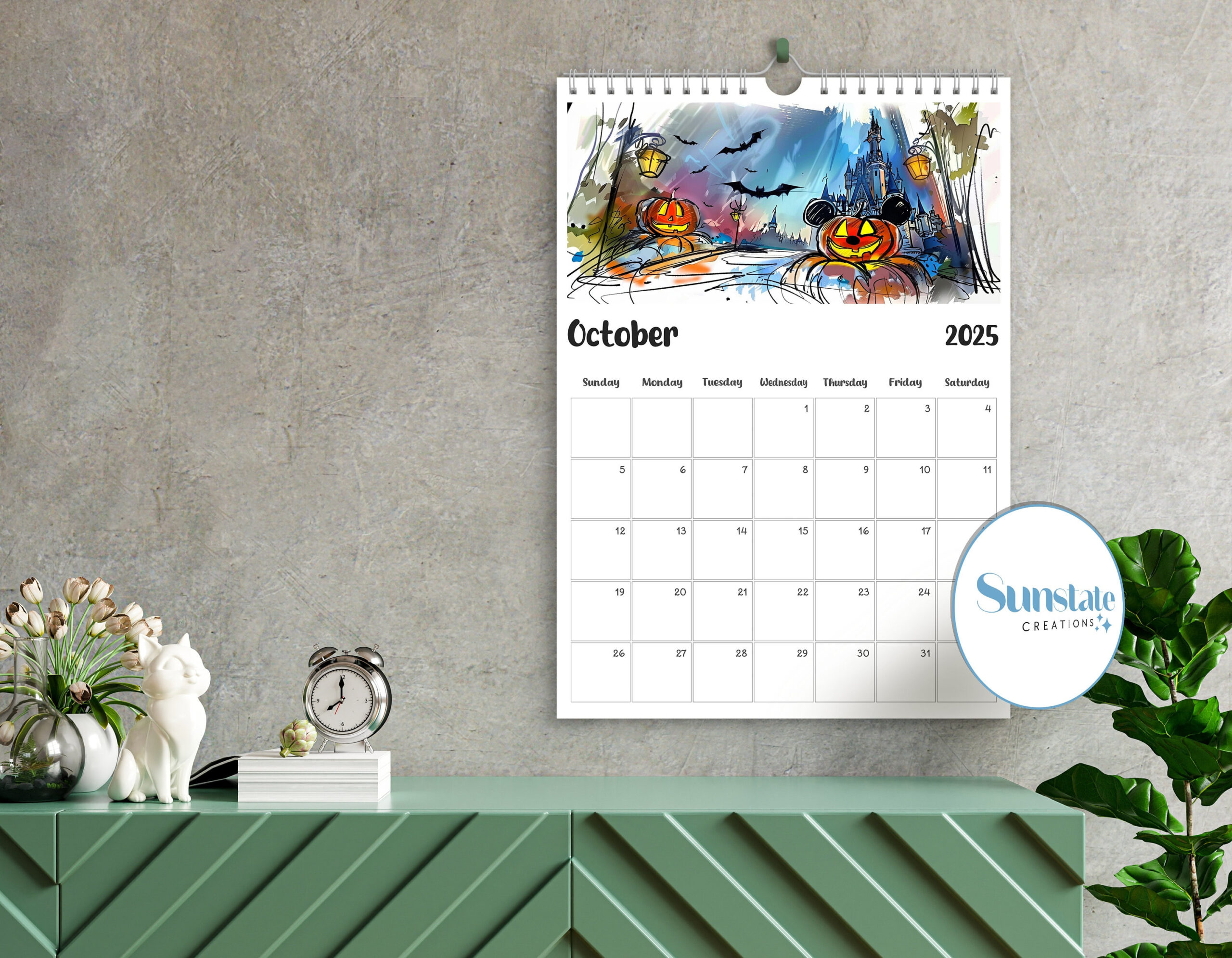 Walt Disney World Calendar 2025, Disney Calendar, Disney Calendars in Disney Printable Countdown Calendar 2025